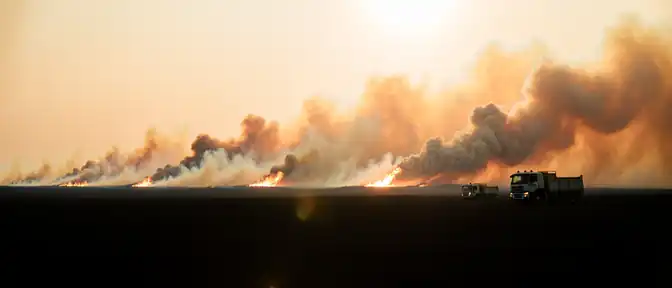 Огненный рекорд Ямала: из-за аномальной жары площадь лесных пожаров достигла 26 тысяч гектаров