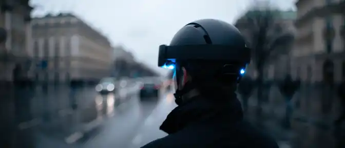 Технологии на службе зрения: в Петербурге создали интеллектуальный навигатор в формате шлема