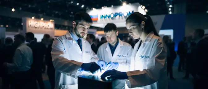 Технополис Москва" представил отечественный ИИ-ускоритель LinQ HX на "Иннопроме
